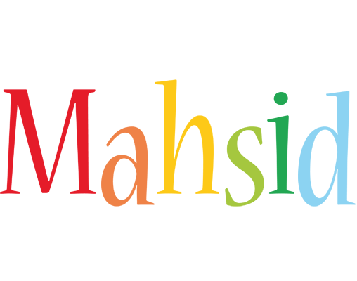 Mahsid birthday logo