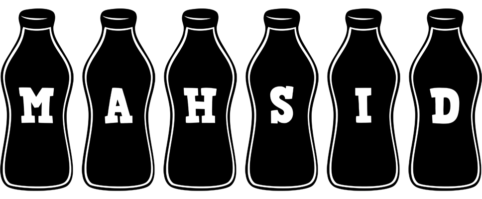 Mahsid bottle logo