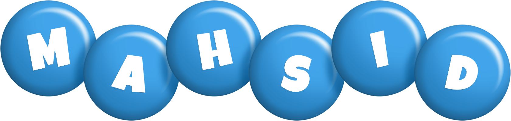 Mahsid candy-blue logo