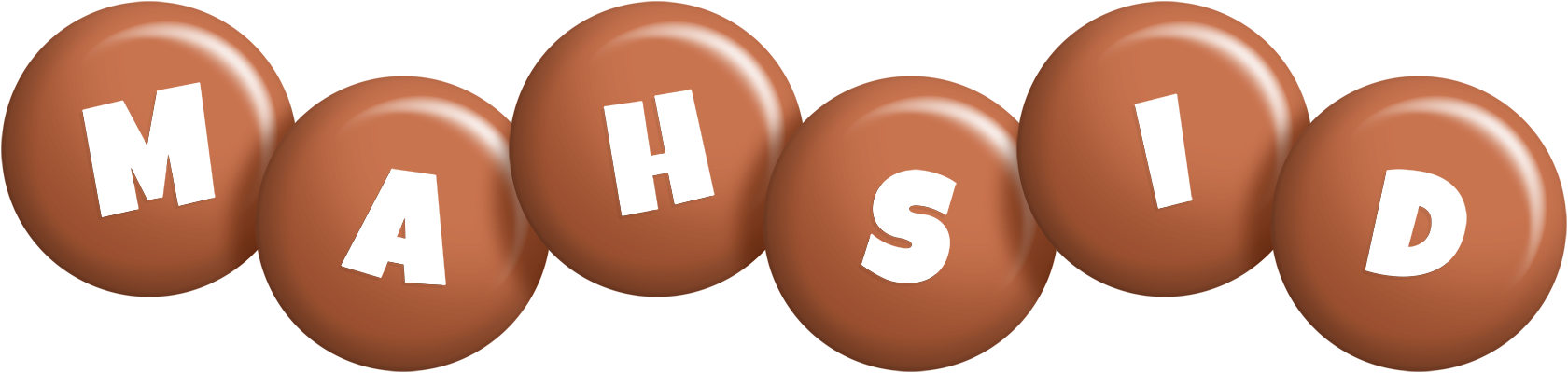 Mahsid candy-brown logo