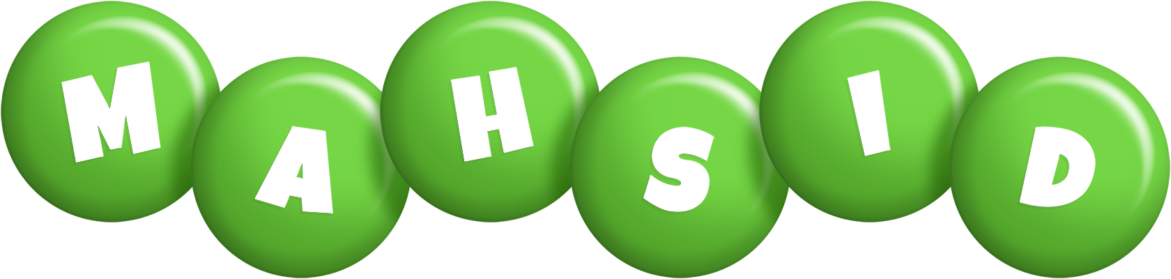 Mahsid candy-green logo