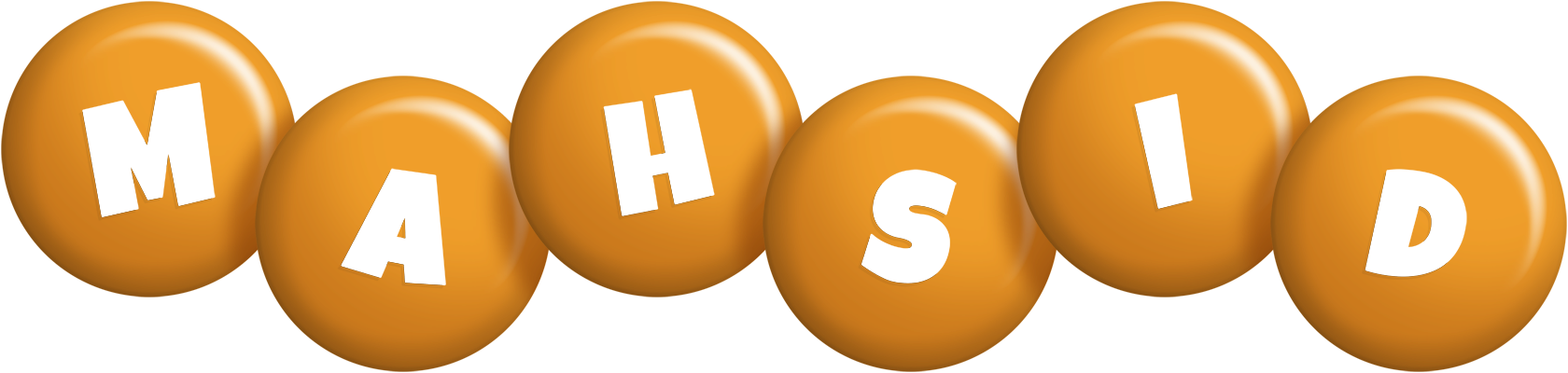Mahsid candy-orange logo