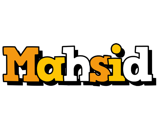 Mahsid cartoon logo