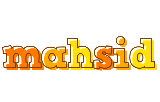 Mahsid desert logo