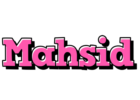 Mahsid girlish logo
