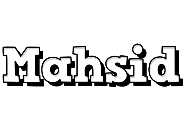 Mahsid snowing logo