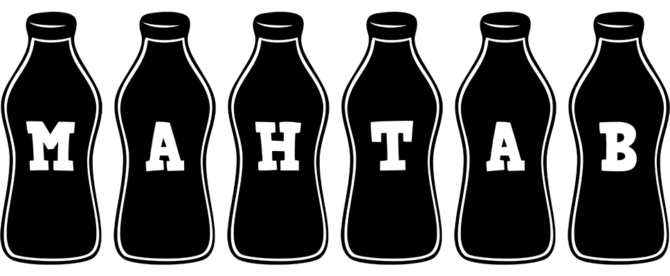 Mahtab bottle logo
