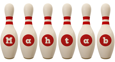 Mahtab bowling-pin logo