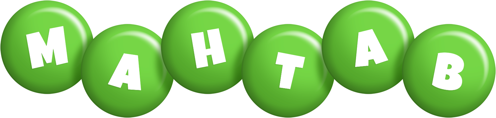 Mahtab candy-green logo