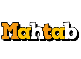 Mahtab cartoon logo