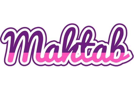 Mahtab cheerful logo