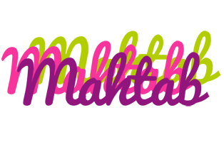 Mahtab flowers logo