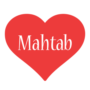 Mahtab love logo