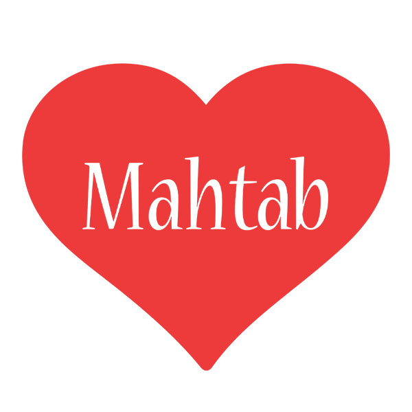 Mahtab love logo