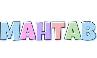 Mahtab pastel logo