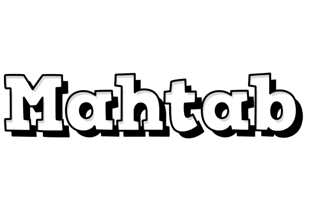 Mahtab snowing logo