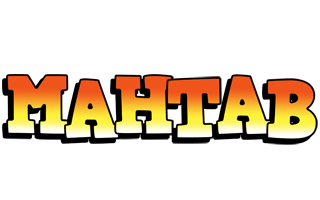 Mahtab sunset logo