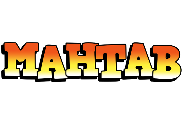 Mahtab sunset logo