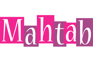 Mahtab whine logo