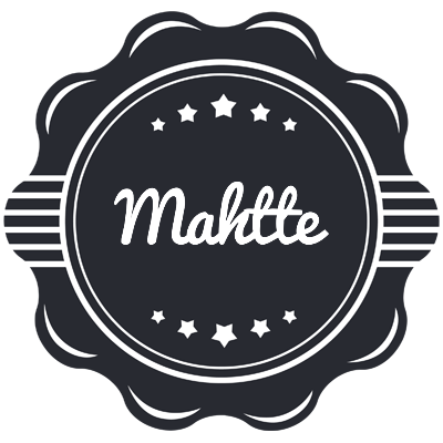 Mahtte badge logo