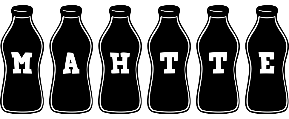 Mahtte bottle logo
