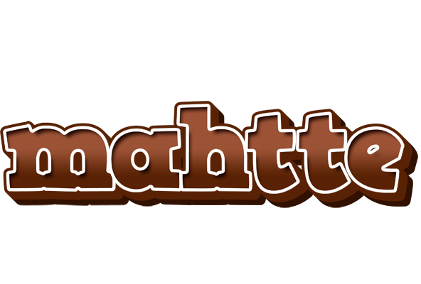 Mahtte brownie logo