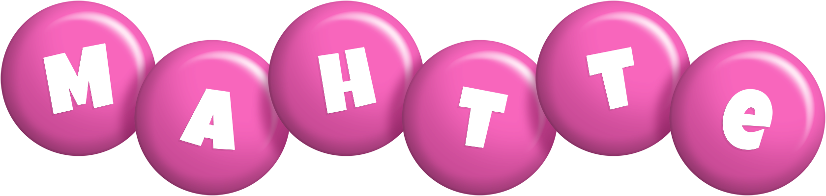 Mahtte candy-pink logo