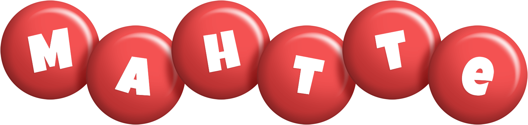 Mahtte candy-red logo