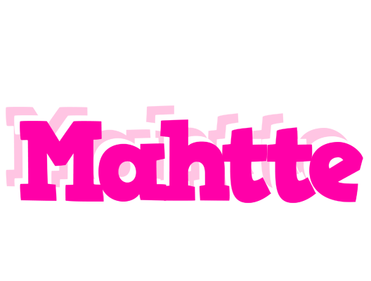Mahtte dancing logo
