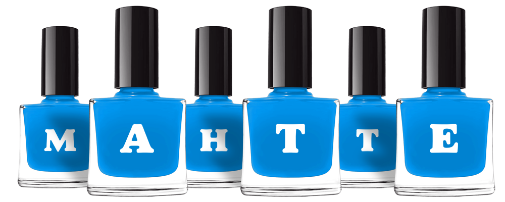 Mahtte glossy logo