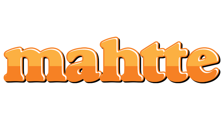 Mahtte orange logo