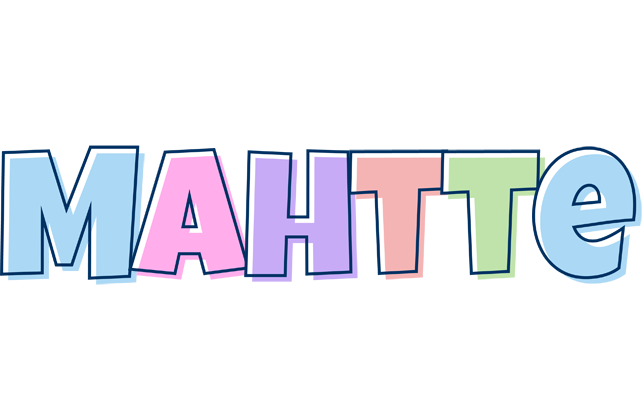 Mahtte pastel logo