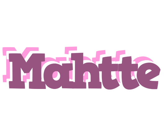 Mahtte relaxing logo