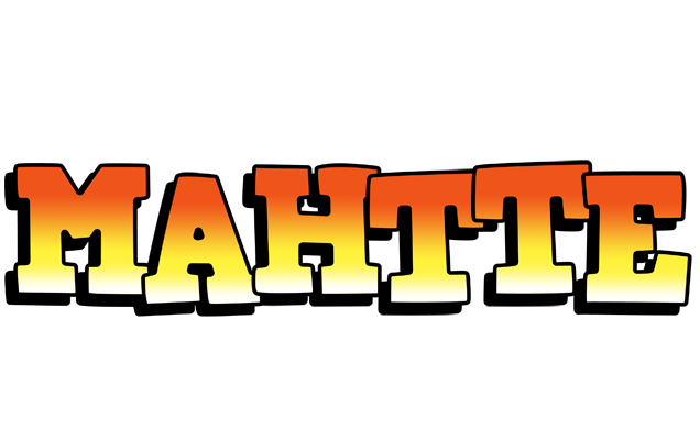 Mahtte sunset logo