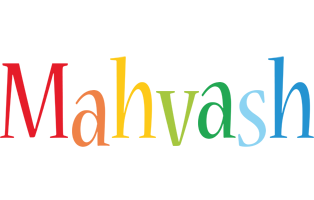 Mahvash birthday logo