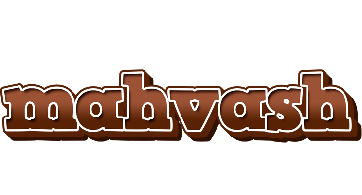 Mahvash brownie logo