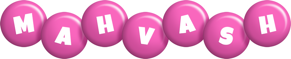 Mahvash candy-pink logo