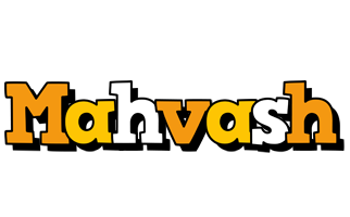 Mahvash cartoon logo