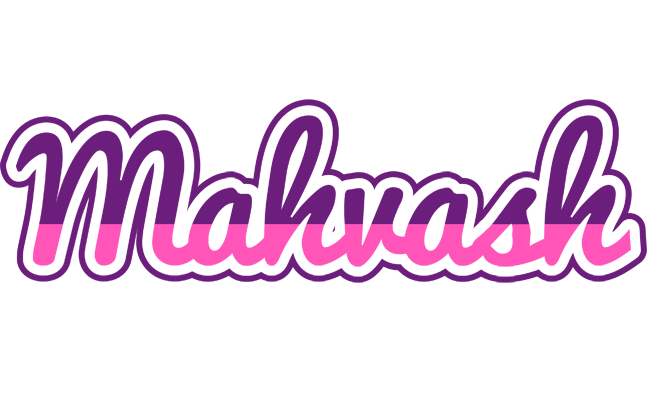 Mahvash cheerful logo