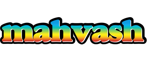 Mahvash color logo