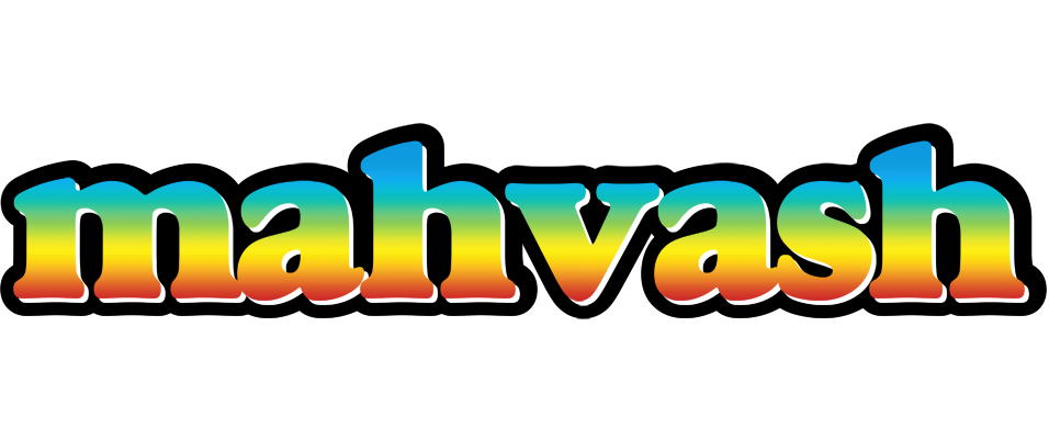 Mahvash color logo
