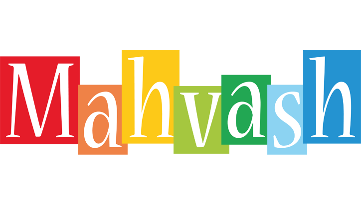 Mahvash colors logo