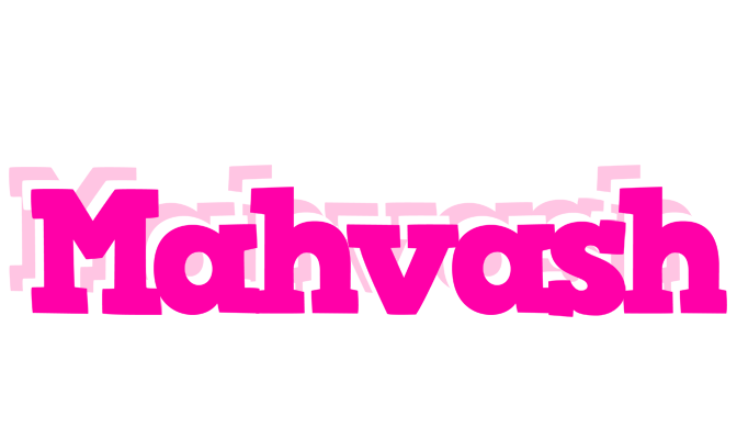 Mahvash dancing logo