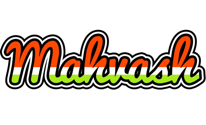 Mahvash exotic logo