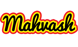 Mahvash flaming logo