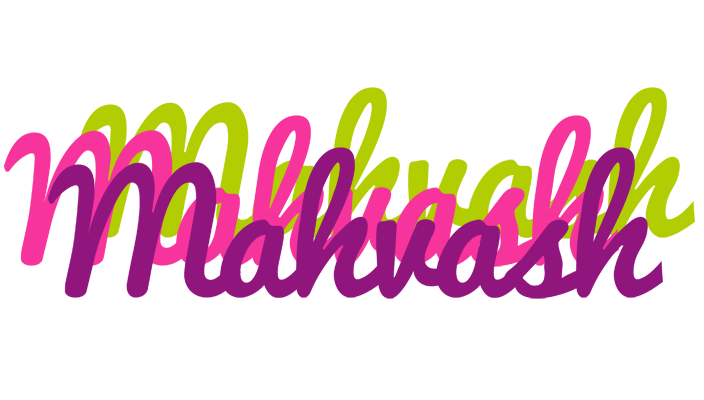Mahvash flowers logo