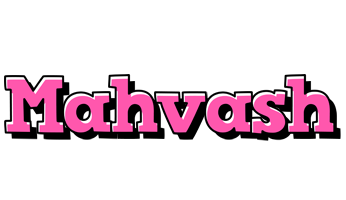 Mahvash girlish logo