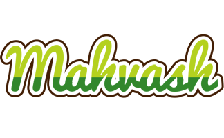 Mahvash golfing logo