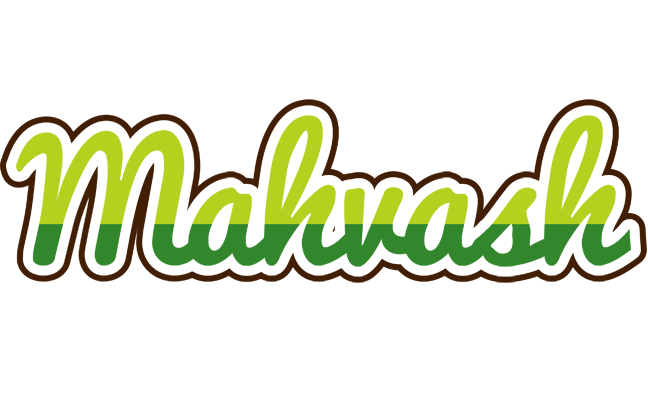 Mahvash golfing logo