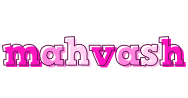 Mahvash hello logo